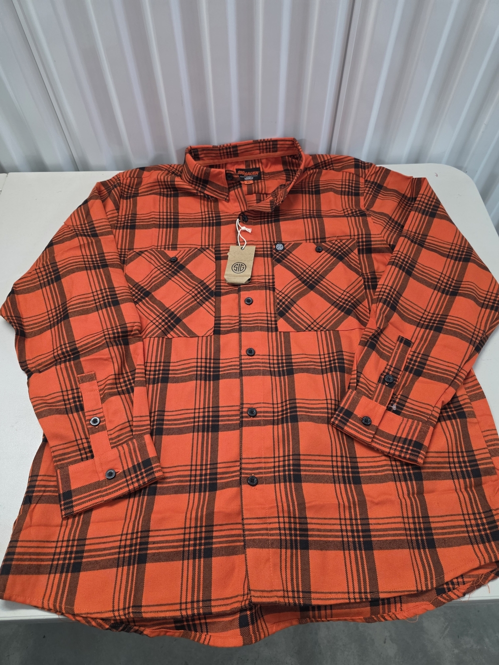 Sig Sauer By Deadeye Outfitters Button Down Shirt Men's Size XL NWT